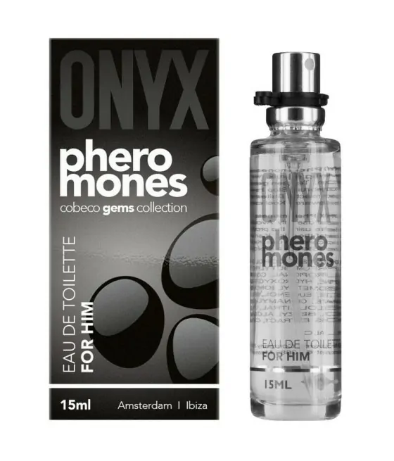 Eau de toilette Onyx phéromones pour hommes - 15ml