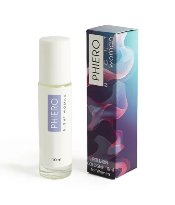 500 COSMETICS - PHIERO NIGHT WOMAN. PARFUM AUX PHÉROMONES EN FORMAT ROLL-ON POUR FEMME