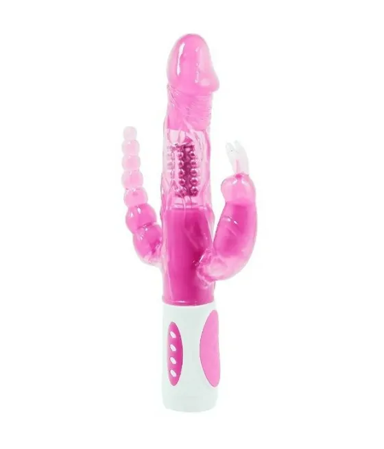 BAILE - PRETTY BUNNY TRIPLE VIBRATEUR ROTATEUR