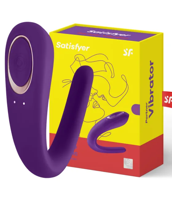 SATISFYER - PARTNER TOY VIBRATOR STIMULANT LES DEUX PARTENAIRES