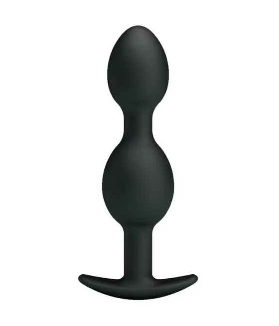 PRETTY LOVE - BALLES ANAL EN SILICONE 12.5 CM NOIRES