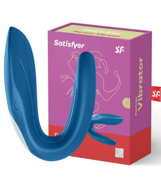 SATISFYER - PARTNER TOY WHALE VIBRATOR STIMULANT LES DEUX PARTNERS ÉDITION 2020