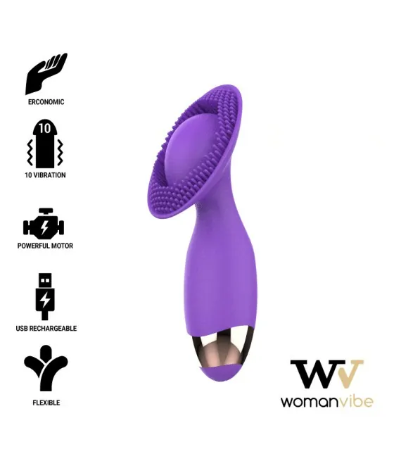 WOMANVIBE - PUPPY STIMULATOR SILICONE RECHARGEABLE