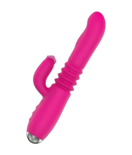 Vibromasseur Nalone Up & Down avec fonction de rotation et stimulation du clitoris