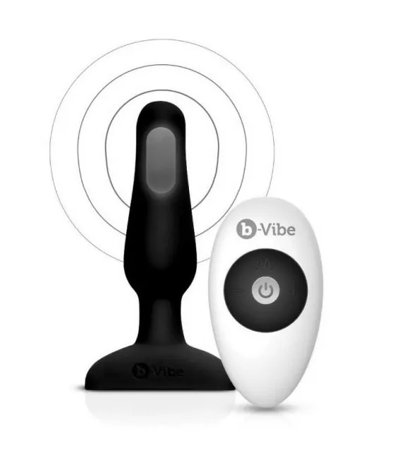 B-VIBE - NOVICE TÉLÉCOMMANDE PLUG ANAL NOIR