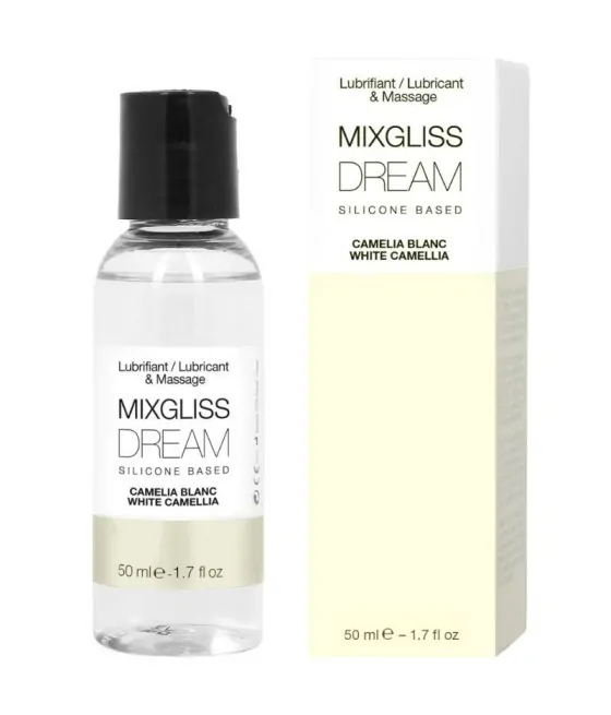 MIXGLISS - LUBRIFIANT SILICONE CAMELIA BLANC DREAM 50 ML