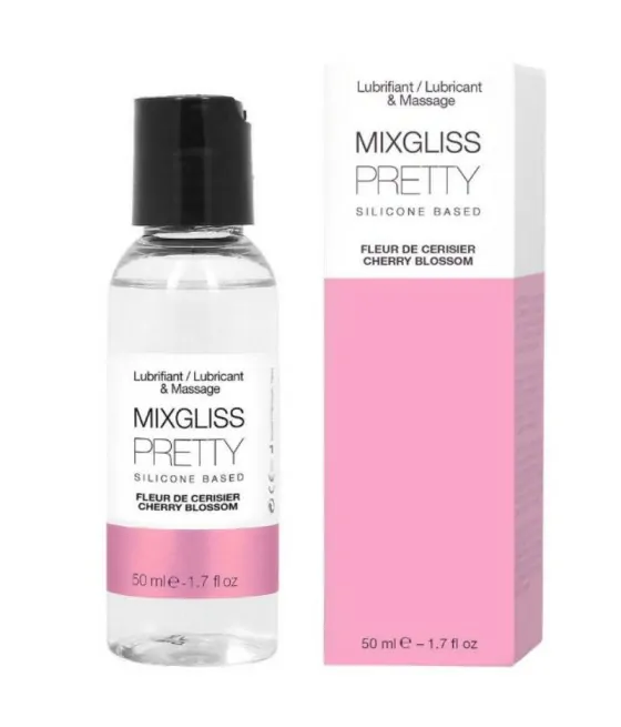 MIXGLISS - PRETTY LUBRIFIANT SILICONE FLEUR DE CERISIER 50 ML