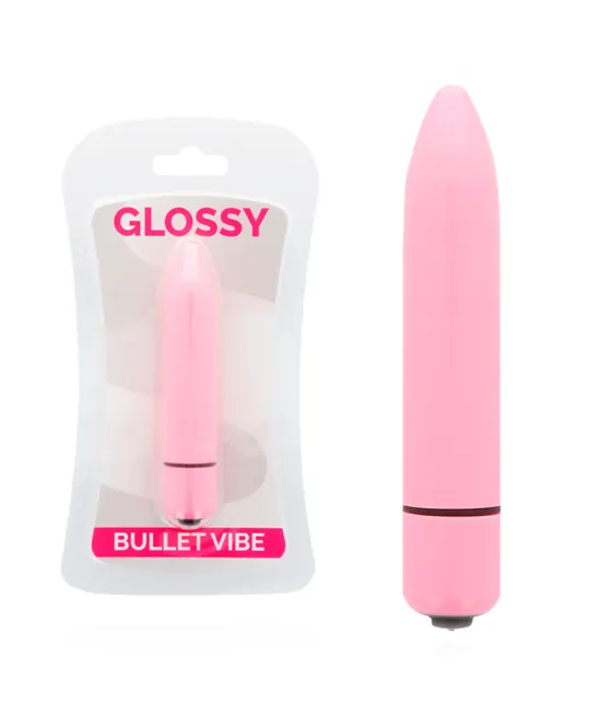 Vibromasseur Glossy Thin rose