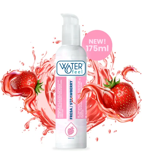 WATERFEEL - LUBRIFIANT À BASE D'EAU DE FRAISE 175 ML