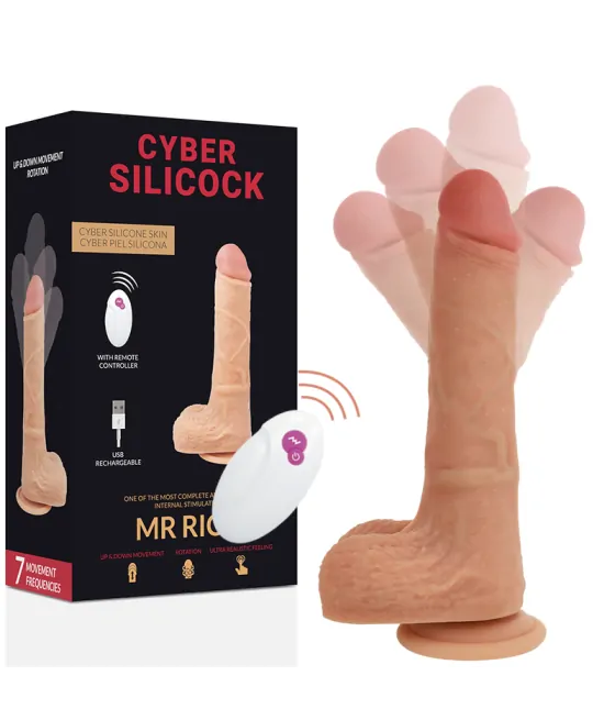 CYBER SILICOCK - TÉLÉCOMMANDE RÉALISTE MR RICK 20.9 CM -O- 4 CM