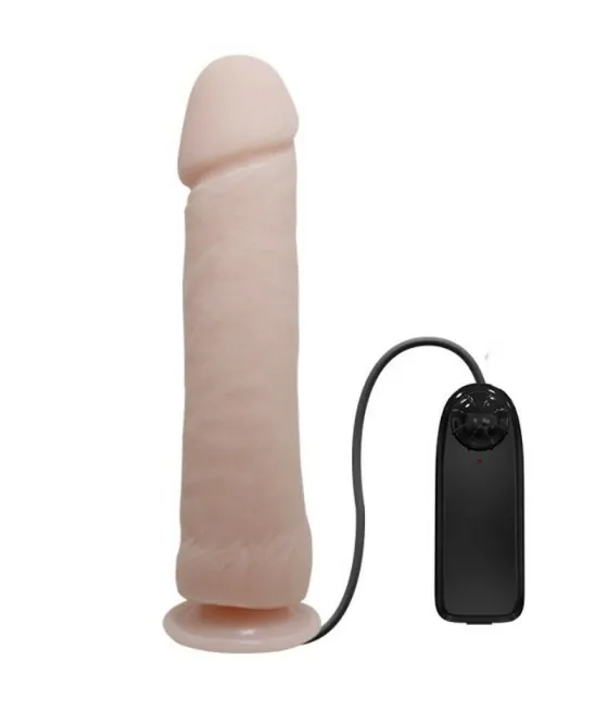 Gros gode réaliste avec vibrations naturelles 26 cm