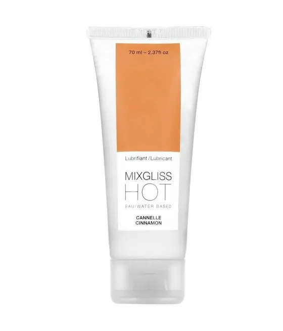 MIXGLISS - LUBRIFIANT EFFET CHALEUR SAVEUR CANNELLE 70ML