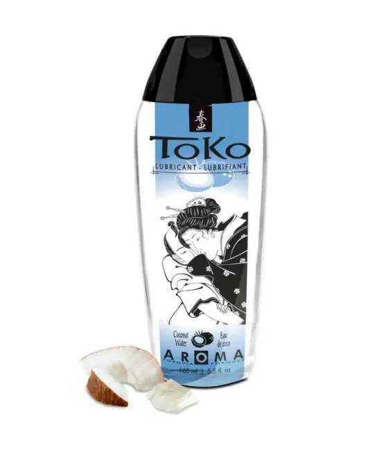 Lubrifiant à base d'eau Shunga Toko Aroma - Eau de coco