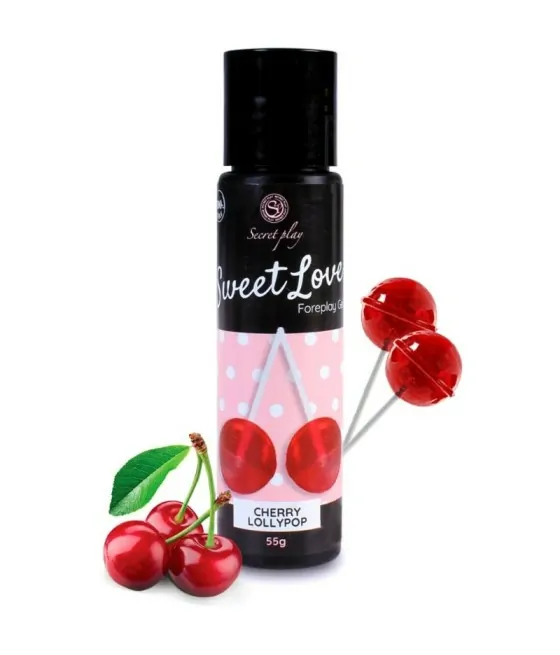 SECRETPLAY - GEL SUCETTE CERISE AMOUR DOUX 60 ML