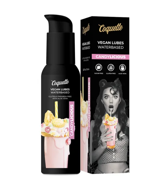 COQUETTE CHIC DESIRE - LUBRIFIANT VÉGAN CANDYLICIOUS PREMIUM EXPERIENCE 100ML