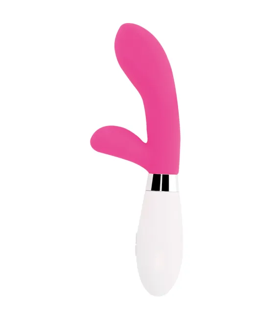 Vibromasseur rabbit Glossy Jackson - rose