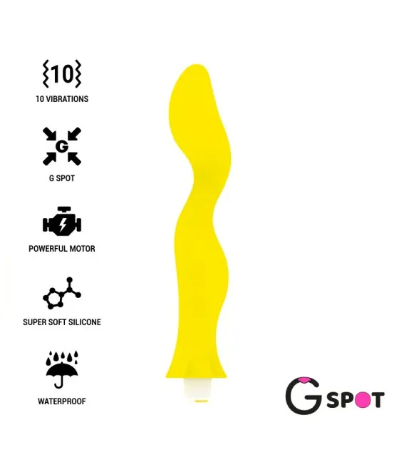 G-SPOT - GAVYN G-SPOT VIBRATEUR JAUNE