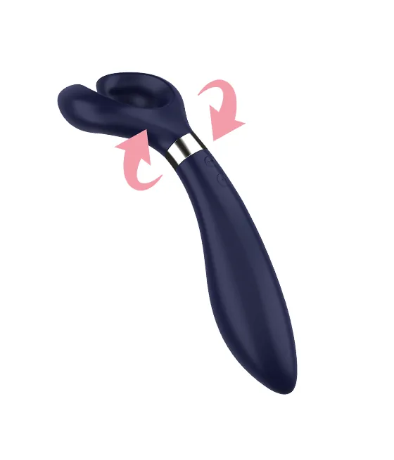 Vibromasseur multi-fonction noir Satisfyer Endless Fun 3