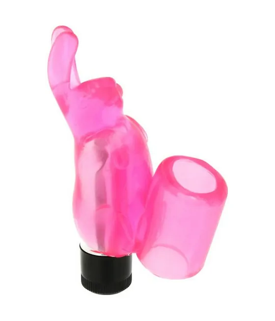 Stimulateur de clitoris et anneau excitateur vaginal lapin en silicone Sevencreations