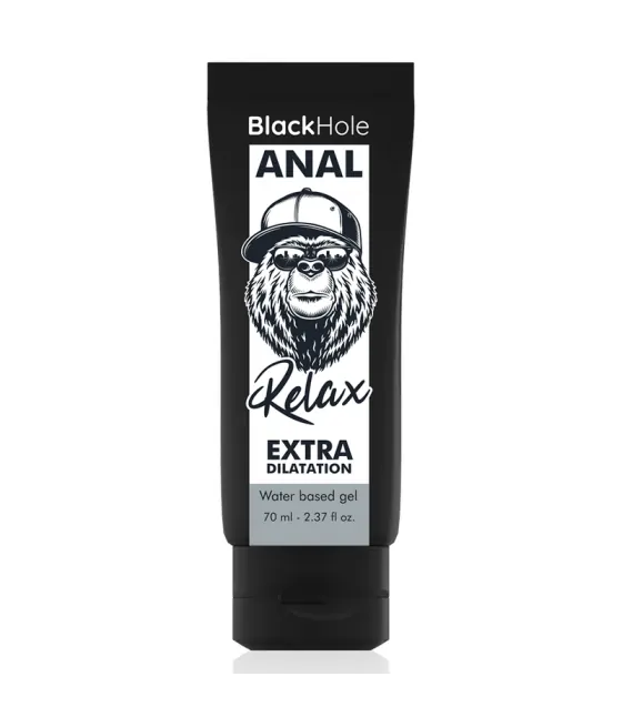 BLACK HOLE - GEL A BASE D''EAU DILATATION ANALE 70 ML