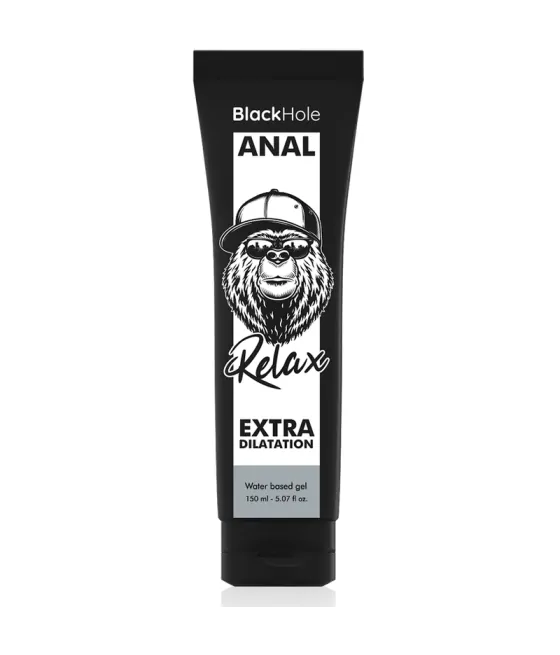 BLACK HOLE - GEL A BASE D''EAU DILATATION ANALE 150 ML