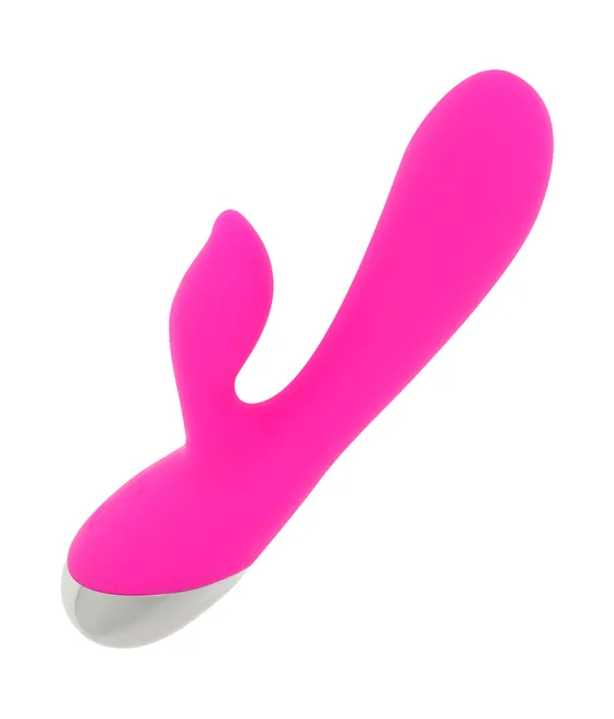 OHMAMA - VIBRATEUR AVEC LAPIN 10 MODES DE VIBRATION 19 CM