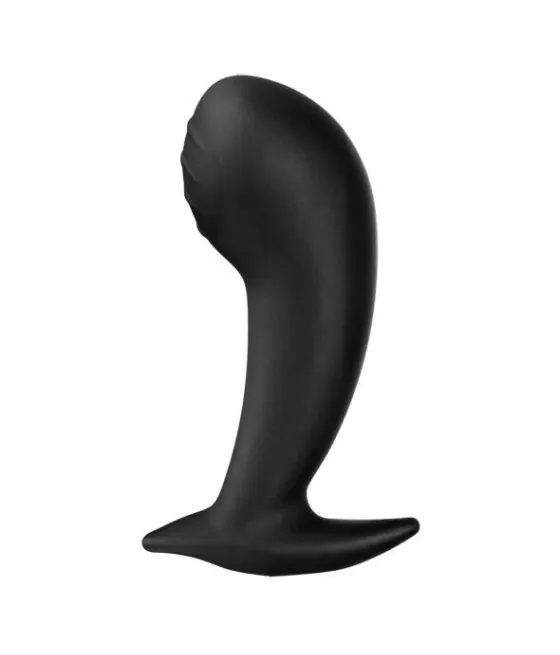 Stimulateur anal/vaginal Electrastim Nona en silicone noir - stimulation du point G