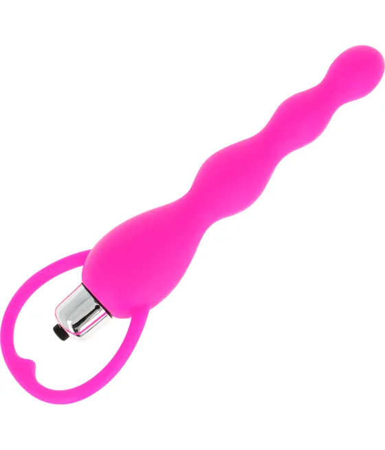 OHMAMA - STIMULATEUR ANAL AVEC VIBRATION FUCHSIA