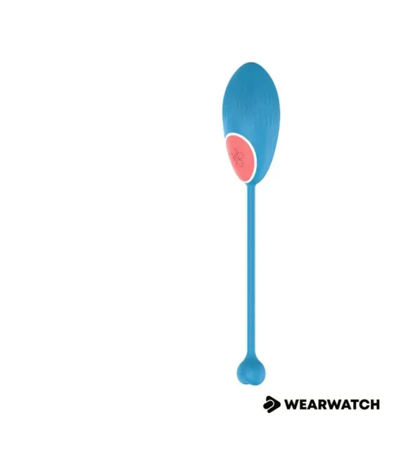 Oeuf vibrant Wearwatch sans fil - bleu/rose