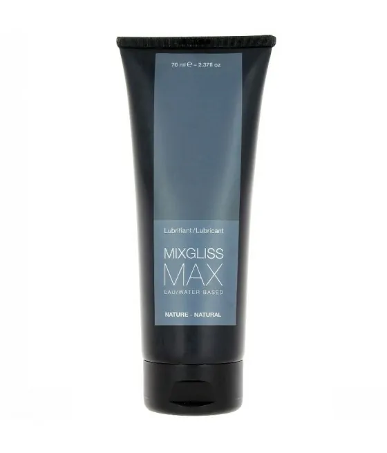 MIXGLISS - LUBRIFIANT ANAL NATUREL BASE D'EAU MAX 70 ML