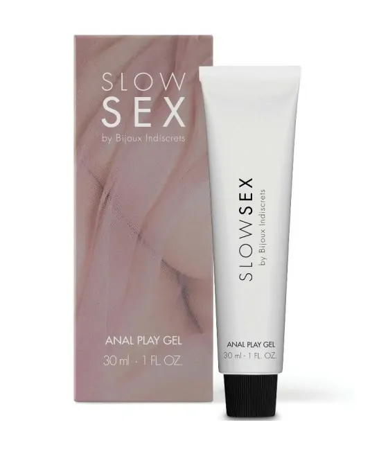 Gel de jeu anal Slow Sex 30 ml - pour une expérience en douceur