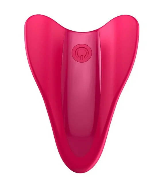 Mini vibromasseur en forme d'aile fuchsia Satisfyer High Fly