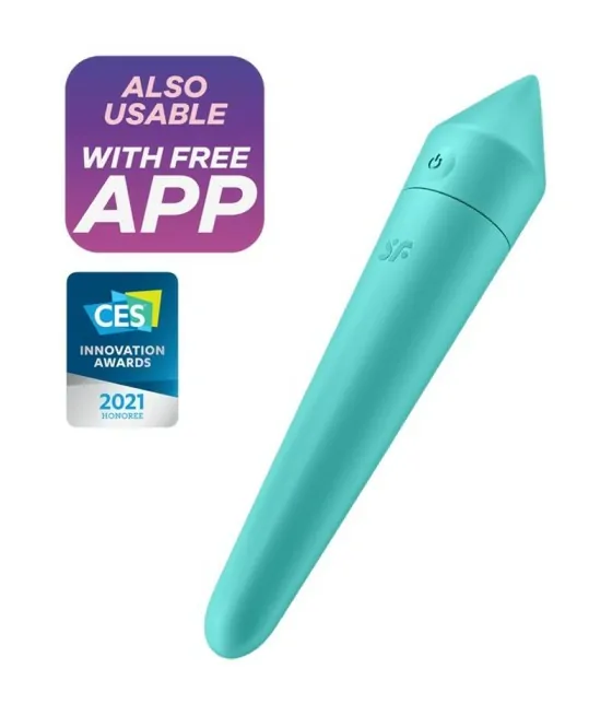 Bullet ultra puissant Satisfyer 8 - turquoise