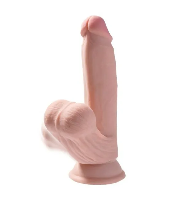 KING COCK - BALLES GODE 3D PLUS 15.2 CM PEAU CLAIRE