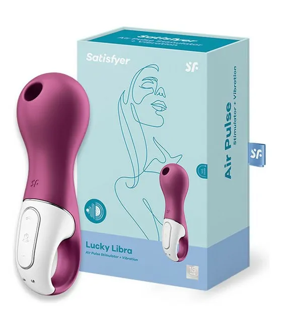 SATISFYER - STIMULATEUR ET VIBRATEUR LUCKY LIBRA