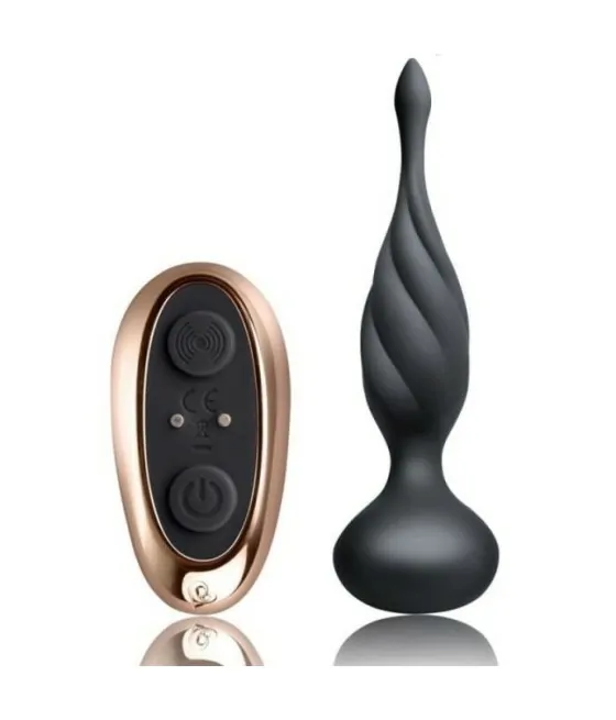 Stimulateur anal noir Rocks Off - Explorez de nouvelles sensations