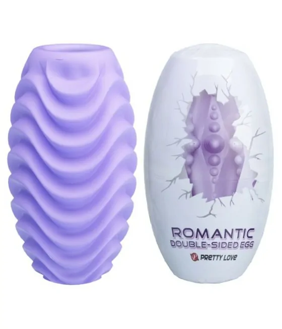 Oeuf double face romantique Pretty Love - plaisir partagé