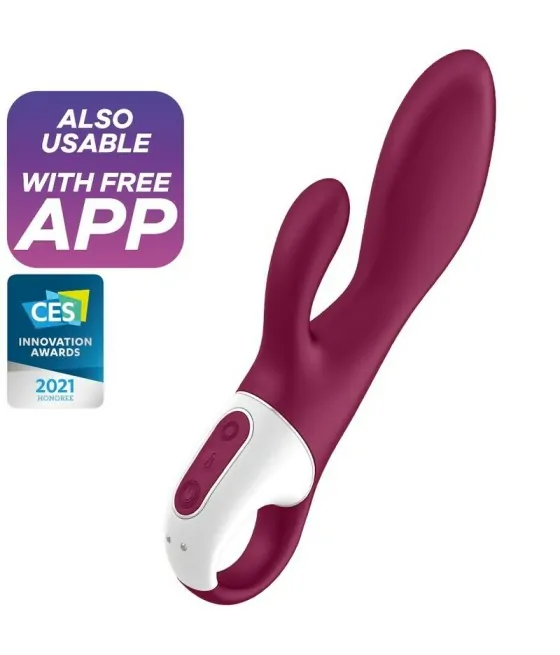 Vibromasseur chauffant pour point G Satisfyer