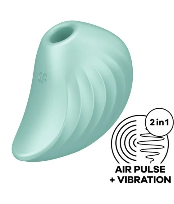 SATISFYER - STIMULATEUR ET VIBRATEUR PEARL DIVER VIOLETTE