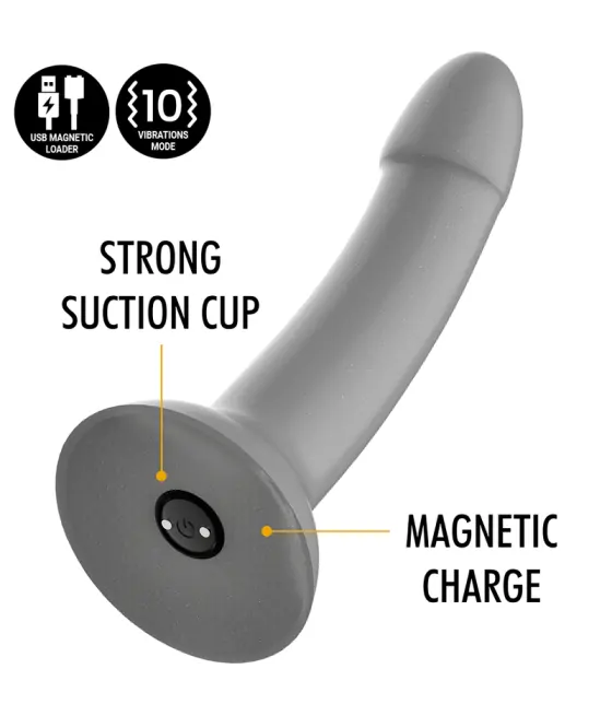 MYTHOLOGY - RUNE MAJESTIC DILDO S - VIBRATEUR WATCHME TECHNOLOGIE SANS FIL COMPATIBLE