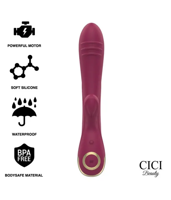 CICI BEAUTY - VIBRATEUR LAPIN EN SILICONE PREMIUM