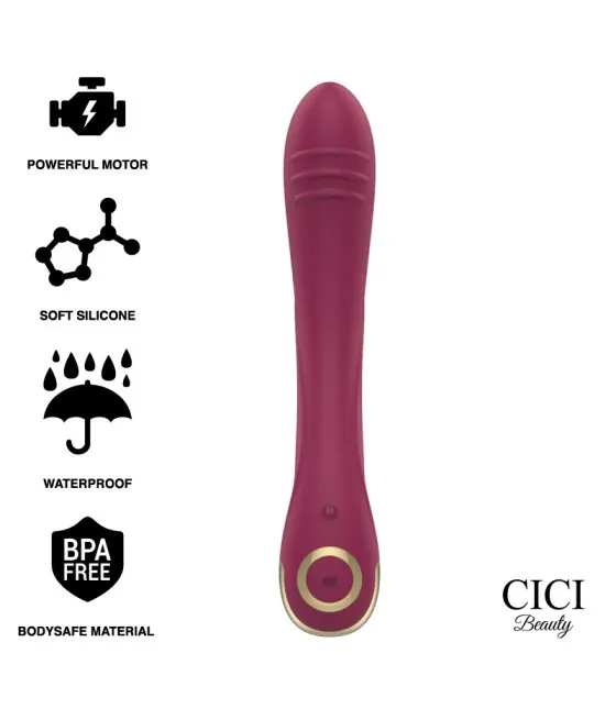 CICI BEAUTY - VIBRATEUR POINT G EN SILICONE PREMIUM