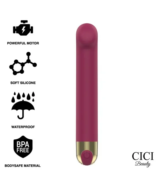 Stimulateur de clitoris en silicone premium Cici Beauty