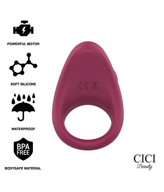 CICI BEAUTY - ANNEAU VIBRANT EN SILICONE PREMIUM