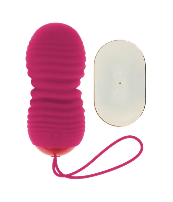 OHMAMA - TÉLÉCOMMANDE EGG 7 MODES HAUT ET BAS ROSE