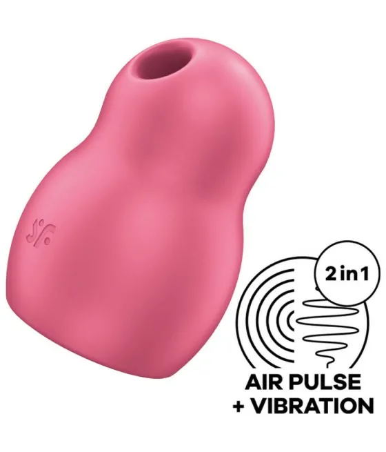 Stimulateur double air pulse - Satisfyer Pro to Go 1 - bleu