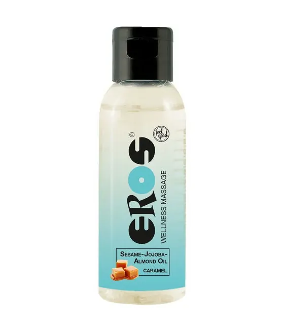 Huile de massage caramel Eros Wellness 50 ml