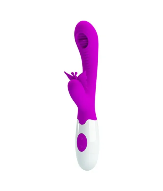 Vibromasseur vibrant et stimulant Moth - violet