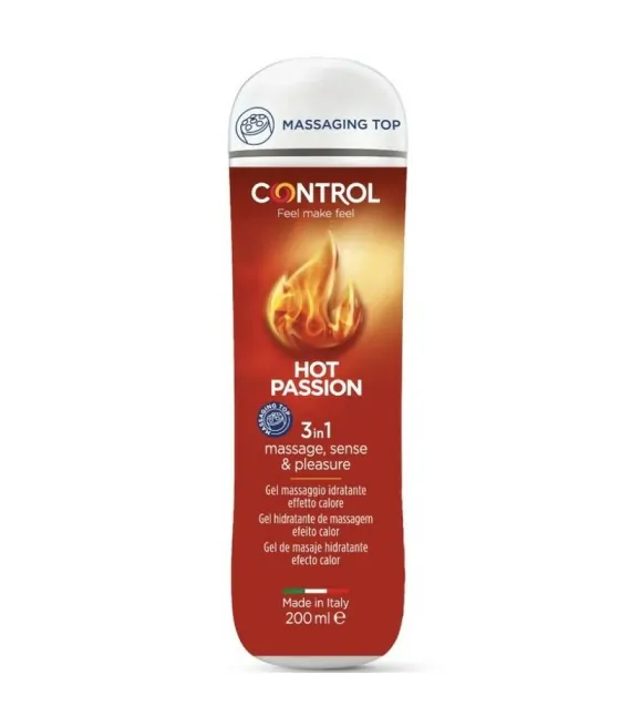 CONTROL - PASSION CHAUDE GEL 3 EN 1 200 ML