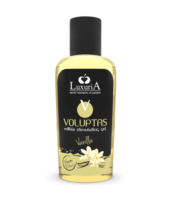 INTIMATELINE LUXURIA - VOLUPTAS GEL DE MASSAGE COMESTIBLE EFFET CHAUFFANT - VANILLE 100 ML